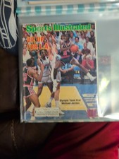 Michael Jordan Sports Illustrated July 23, 1984 w/ label