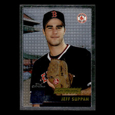 Jeff Suppan Rookie #139 1996 Topps Chrome Boston Red Sox Baseball Card MLB NM. rookie card picture