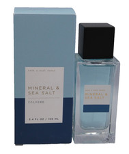 Bath  Body Works Mineral  Sea Salt Cologne Spray 3.4 oz BOXED Retired