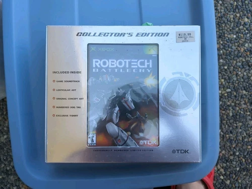 Robotech Battlecry Collector's Edition Factory Sealed Xbox