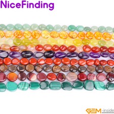 Freeform Potato Nugget Natural Stone Beads Jewelry Making 15" 9x12mm Wholesale