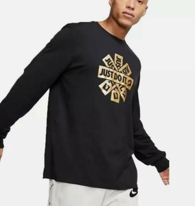 mens nike just do it long sleeve shirt