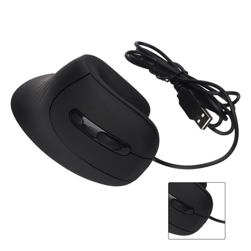 Wired Vertical Mouse 6 Buttons 800‑1200‑2400‑3200 DPI USB Wired Vertical Erg Fit - Picture 20 of 24