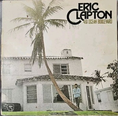 Eric Clapton 461 Ocean Boulevard RSO Records LP SO 4801 vinyl 1974