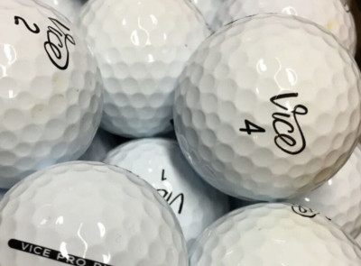 100 Vice Pro Near Mint AAAA Used Golf Balls .