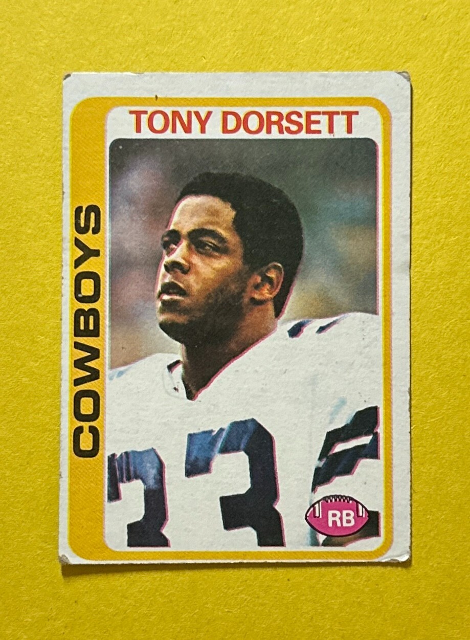 1978 TOPPS TONY DORSETT #315 COWBOYS