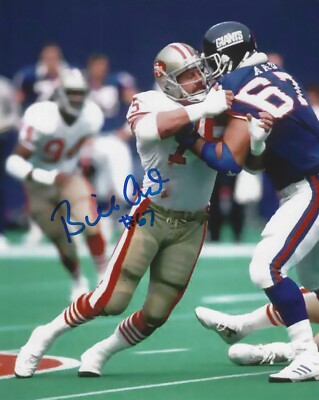 Billy Ard Signed Autographed 8x10 Photo - NFL NY Giants SBC Packers - w ...