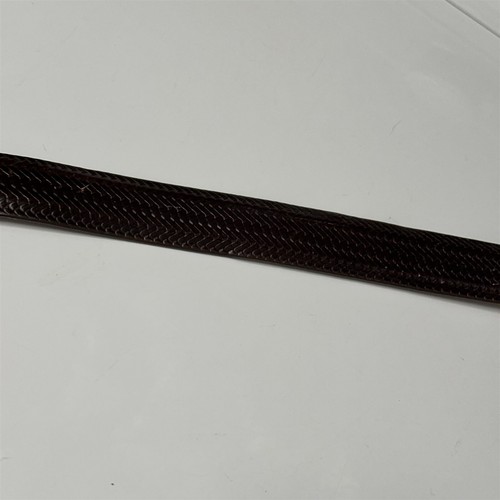 Cinturón de cuero vintage Onyx de Brighton para hombre talla 36 punta marrón plateada de 1 1/4 pulgadas - Imagen 4 de 11