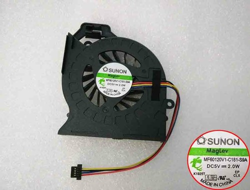 NEW For Hp dv6 dv6-6000 dv7-6000 CPU fan MF60120V1-C181-S9A 4-Pin - 第 1/4 張圖片
