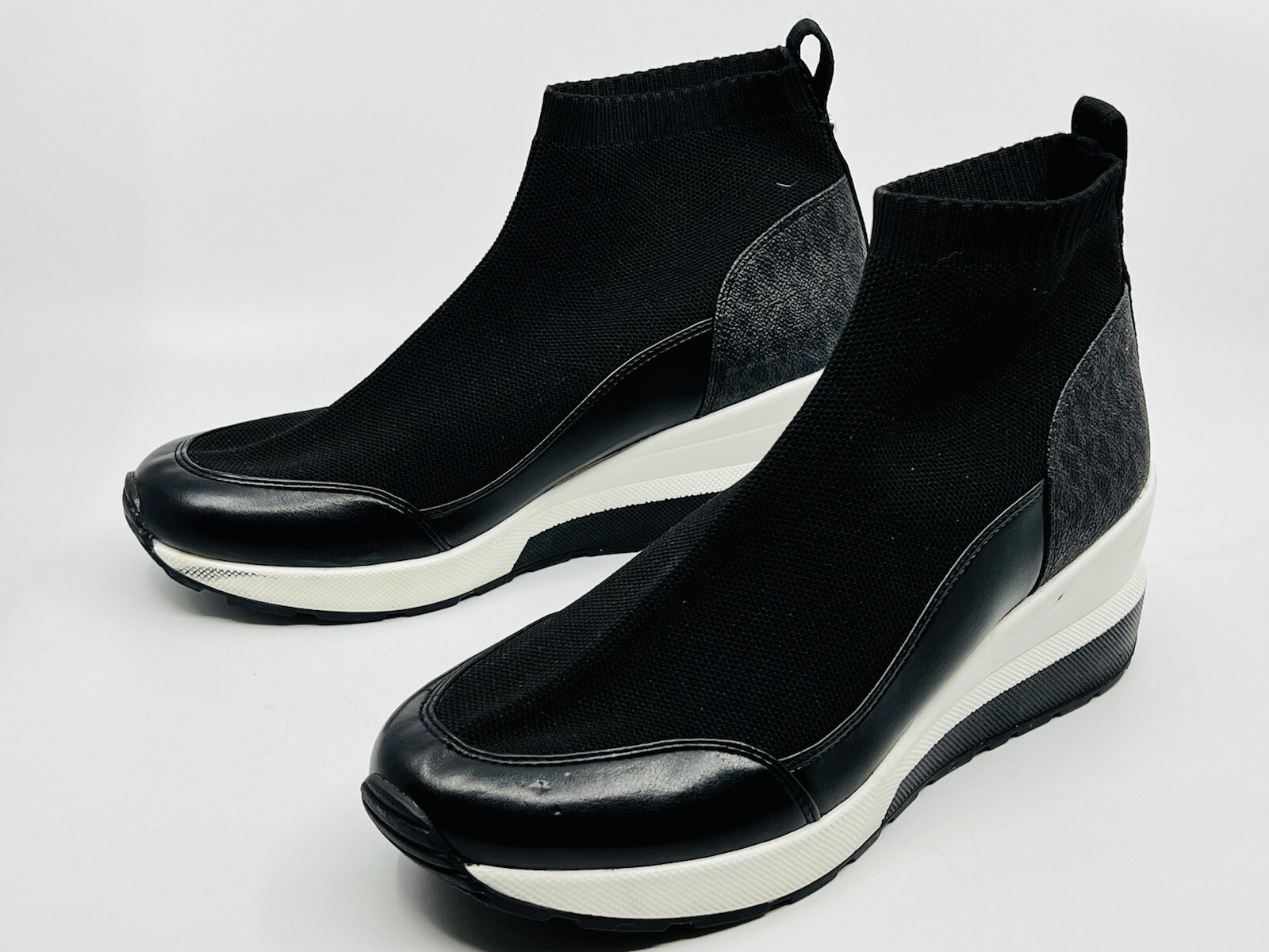 Sock Booties Michael Kors Skyler Sneaker Booties Womens MICHAEL