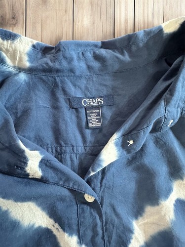 Chaps Women's Plus Size Shirt 3X NWT (original $65) - Picture 5 of 10