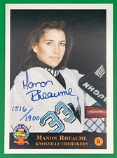 1994 Classic Hockey Prospects - Manon Rheaume AUTOGRAPH 1516-1900 - Near Mint