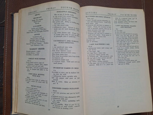 The Alice Bradley Menu-Cook-Book, 1944 One Volume Edition - Picture 6 of 17