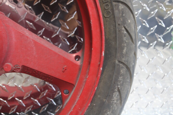 2000 Kawasaki Ninja ZX12R ZX1200A OEM FRONT WHEEL RIM W TIRE 41073