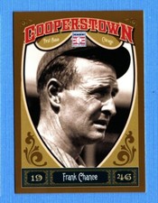 2013 Panini Cooperstown #10 Frank Chance Chicago Cubs