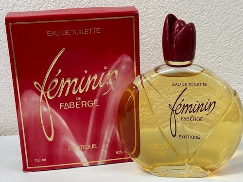 Eau De Toilette Fabergé Feminine - Flacon 100ml, Parfum Frais, Neuf