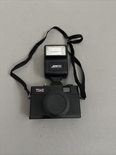 Vintage TIME LIFE Magazine 35MM Film Camera with Flash Untested