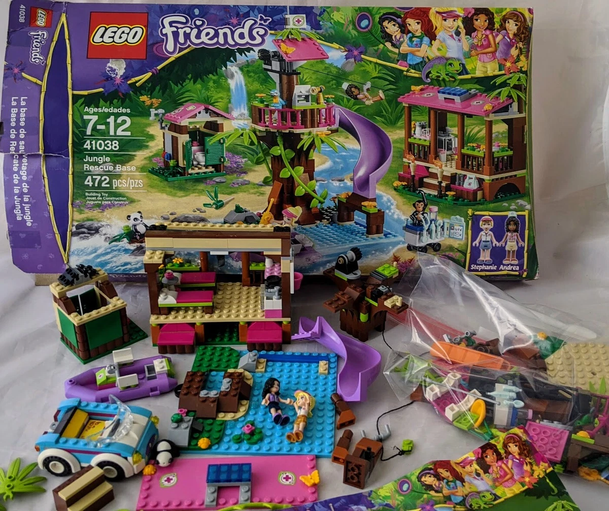 Lego friends jungle rescue base building set 41038 new arrivals