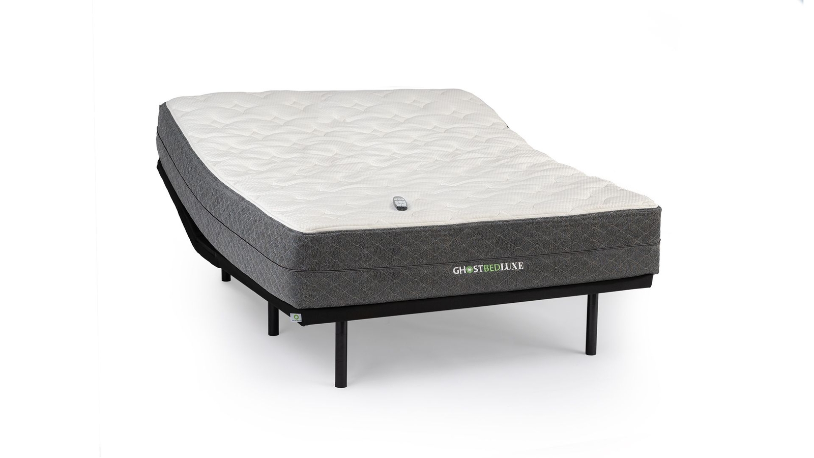 GhostBed Bundle Offer Luxe 13" Memory Foam Mattress & Adjustable