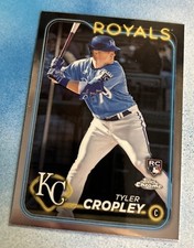 2024 Topps Chrome Tyler Cropley Rookie #148 Kansas City Royals RC