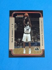 2003-04 Bowman Rookies & Stars Sam Cassell Chrome #56 Minnesota Timberwolves (Q)