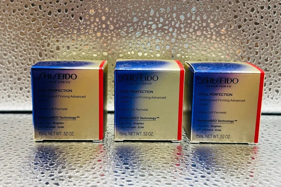 Shiseido Uplifting and Firming Advanced Cream *NEW FORMULA 15ml X3(45ml) - Image 2 of 4