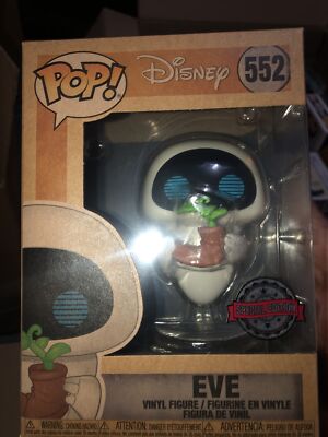 Funko Pop! Eve Earth Day #552 Wall-E Disney Pixar + Pop Protector