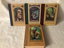 lot of 4 A Series of Unfortunate Events 1 2 3 13 HC ALL 1st Editions