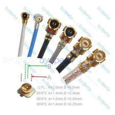 uFL u.FL IPX to SMA SMB SMC N UHF BNC TNC FME F MCX MMCX CRC9 TS9 Coaxial Cable