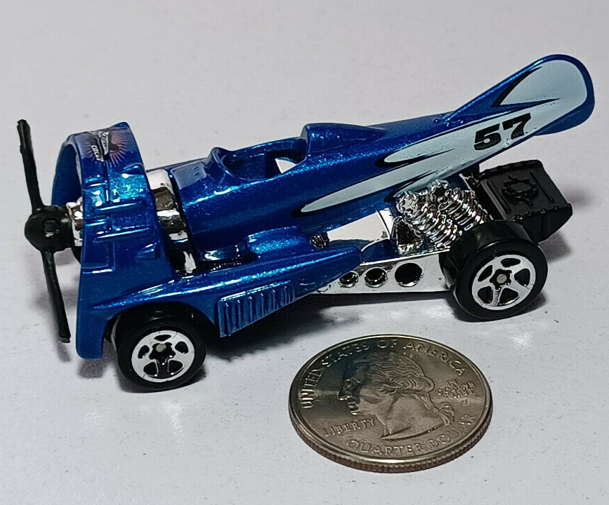 Dog Fighter Blue Hot Wheels Rare Vintage