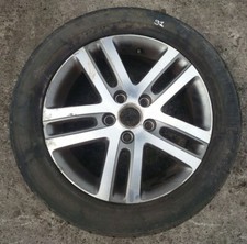 VW GOLF MK6 2009 - 2012 16" ALLOY WHEEL 5 TWIN SPOKE REF G1