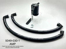 Fits 15-20 Ford F150 Passenger Plug N Play ™ Oil Catch Can Separator Black Alum