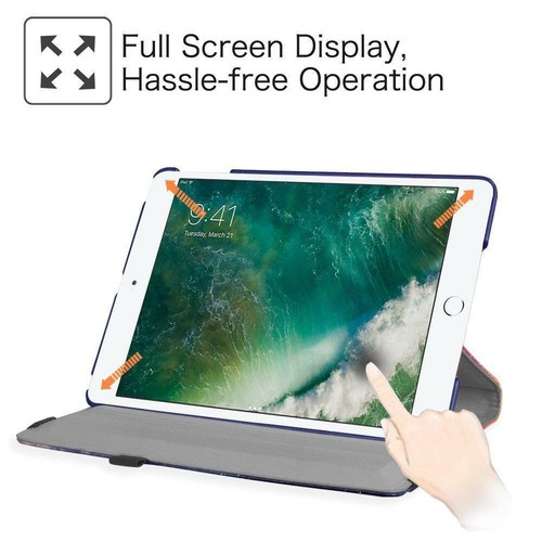 NEW 360 Rotating Wallet Cover PU Leather Folio Case for Apple iPad 10.2" 7th Gen - Picture 7 of 23