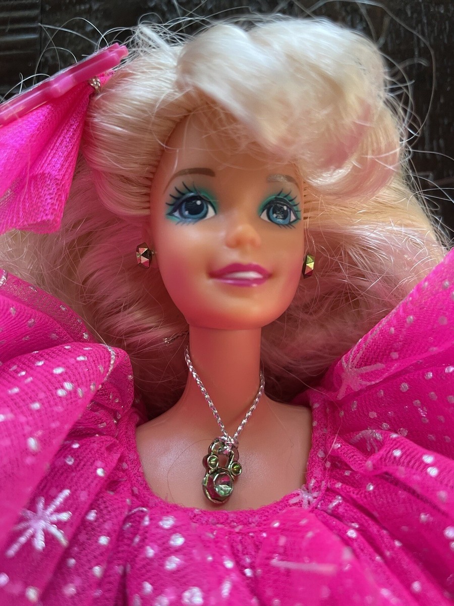 Barbie 1990 Special Edition Hot Pink Dress and accessories | eBay