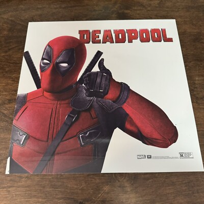 Deadpool 1 Marvel Superhero Movie Duratrans Poster 14 1/2 x 14