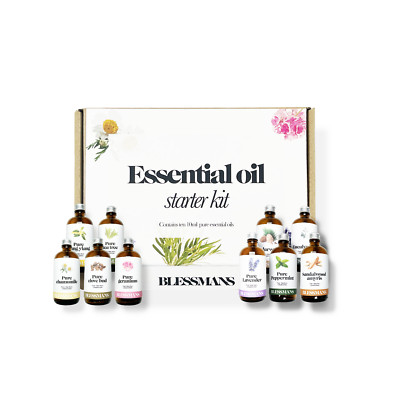 10 Ätherische Öle Starterset 10ml Set
