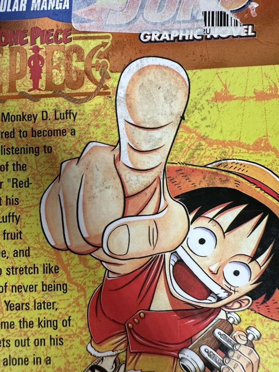 One Piece Volume 1 - First Printing Edition Manga English One Piece Volume 1 - First Printing Edition Manga English