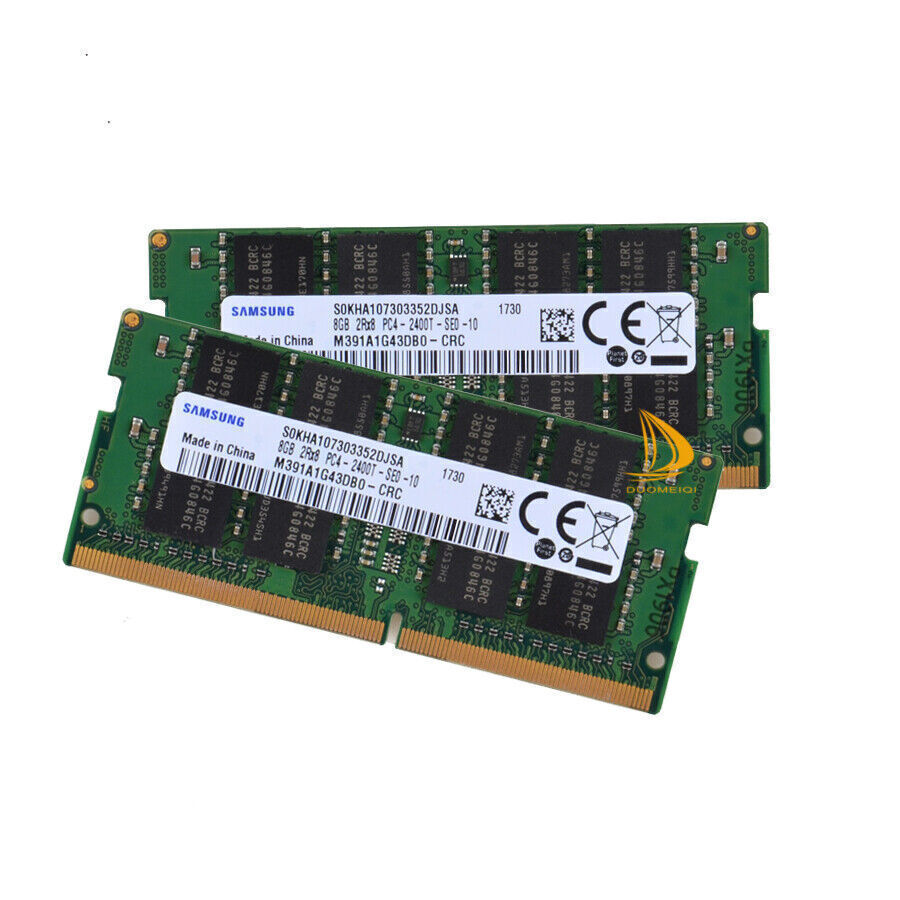 SAMSUNG 8GB×2 16GB DDR4 PC4-2400T ノートPCメモリ 2枚まとめ売り