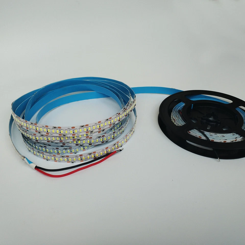 12V 3014 LED Flexible Strip Light Tape 240LEDs/m High Density Smooth Indoor - Image 3 of 4