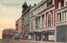 Bijou Theatre Church Street New Haven Connecticut 1912 Postcard