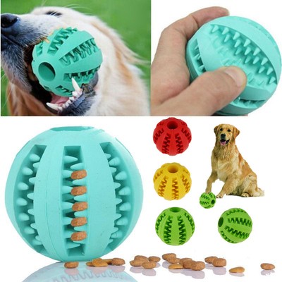 dog rubber treat ball