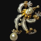 KJL KENNETH J. LANE Enamel Jeweled Balancing Clown Pin — photo 9