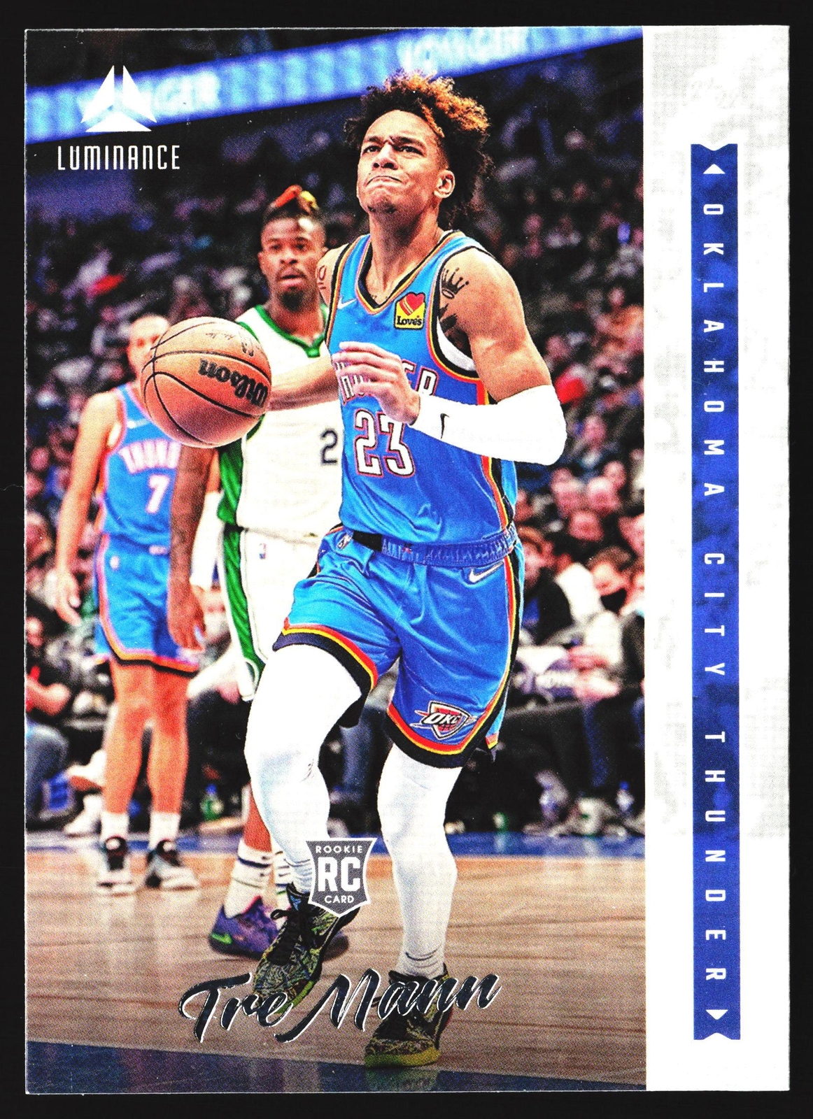 Tre Mann Rookie 2021-22 Panini Chronicles Bronze Oklahoma City Thunder NBA