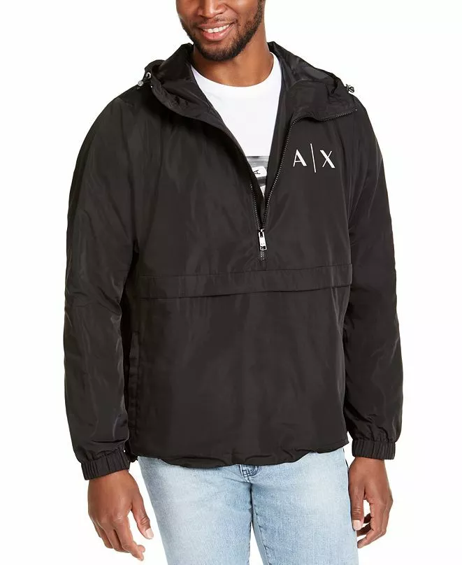 Armani Exchange Men's Jacket - Black - Casual Jackets