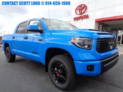 2019 Toyota Tundra New 2019 Tundra Crewmax 4x4 TRD PRO VooDoo Blue