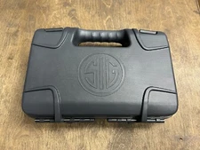 Sig Sauer Factory OEM Small Size Box Hard Case W/ Foam Lock Paperwork
