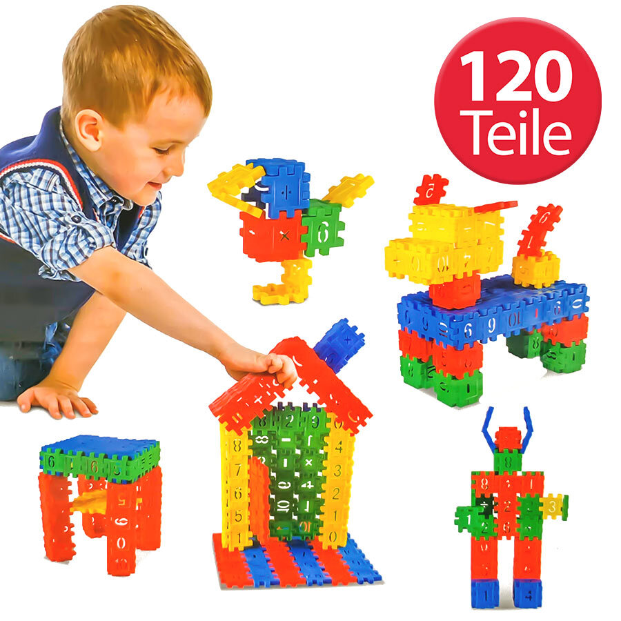 Coole Bausteine Mit Rädern: Kreatives Steckspiel Für Kinder Ab 3 – Lernspielzeug Mit Rohren & Blöcken
