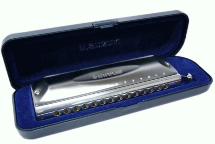 Suzuki S 56C Chromatic Harmonica 14 Hole 56 Note Sirius Series New