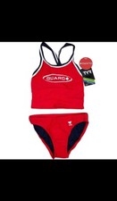 TYR Women TYReco GUARD DimaxFit TWO Piece Tankini SwimSuit - RED Size XXS 65