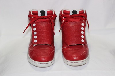 nike high dunks white strap